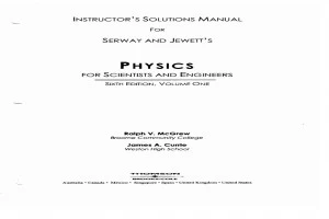 serway and jewett solutions manual